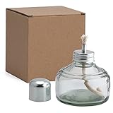 Dental Alcohol Lamp Glass - Alcohol lab Burner Portable Chemistry Heating Equipment for Dental...