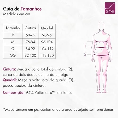 SHE BY MASH Short Praia Feminino Soltinho Flora Secagem Rápida, Rosa Claro, GG