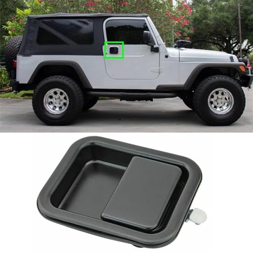 Poignées de porte extérieures pour Jeep Wrangler 1991-2006