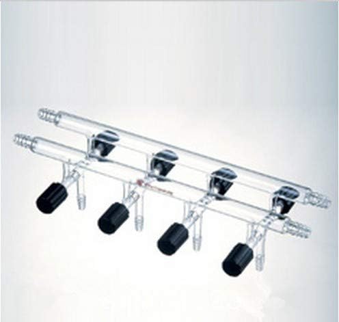 GOWE Manifold, Vacuum/Inert gas, Double, Number of ports:5, Valve Orifice:0-4mm, Overall width:550mm