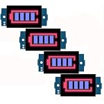 RUNCCI-YUN – RUNCCI-YUN 4 Stück 2S Lithium Batterie Kapazitätsanzeige Mod