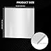 2PACK 4 x 4 x 1/16 Inch 304 Stainless Steel Sheets - 1/16 inch Thickness Stainless Steel Shim Plates Metal Sheets for Kitchen DIY Craft Making (100 x 100 x 1.5 mm)