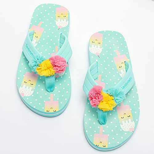 Image of Saidoteto Boys Girls Flip Flops Child Summer Slip-on Thong Sandals Beach Pool Water Shoes(Little /Big Kid)