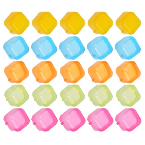 Molde para cubitos de hielo reutilizables de plástico 24 pcs