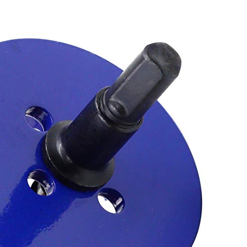 Image of Luomorgo 2-3 /4 inch 70mm Hole Saw, 1 1 /4 inch Cutting Depth HSS Bi-Metal Hole Cutter with Hex Shank Drill Bit Adapter for Wood Cornhole Boards Plastic Drywall Fiberboard