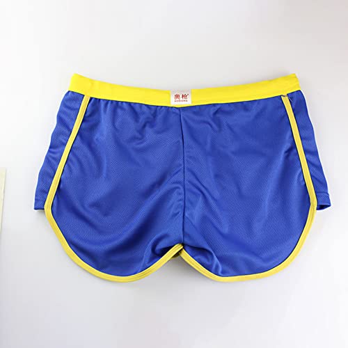 Men's Swim Solid Trunks Classic Drawstring Swim Shorts Funny Swimwear Holiday Beach Bathing Suits Trendy Sport Shorts3