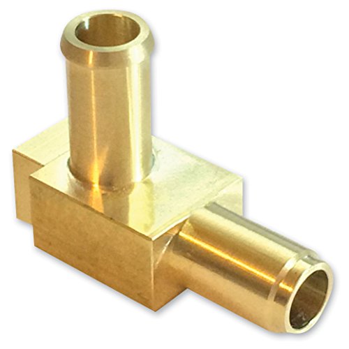 CV Performance Fuel Max Inlet Elbow - High Flow Fuel Elbow for Harley CV Carburetors