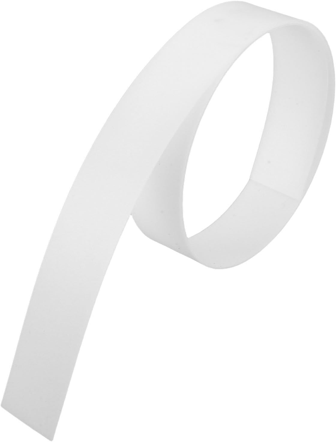 Flexible LED Light Diffuser Strip Diffuser Cover 4ft Acrylic Panel for Uniform Illumination and Heat-resistant Lighting, Milky White for Home and Decor Projects