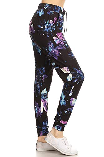 Image of Leggings Depot Premium Jogger Women's Popular Print High Waist Track Pants(S-XL)
