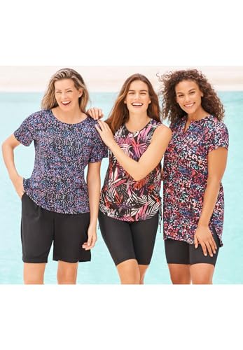 Swimsuits For All Women's Chlorine Resistant Swim Tunic (Plus3