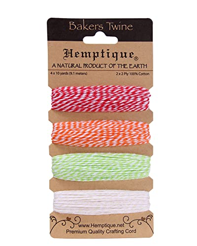 Cotton Baker's Twine 2 Ply 120'/Pkg-Sizzling
