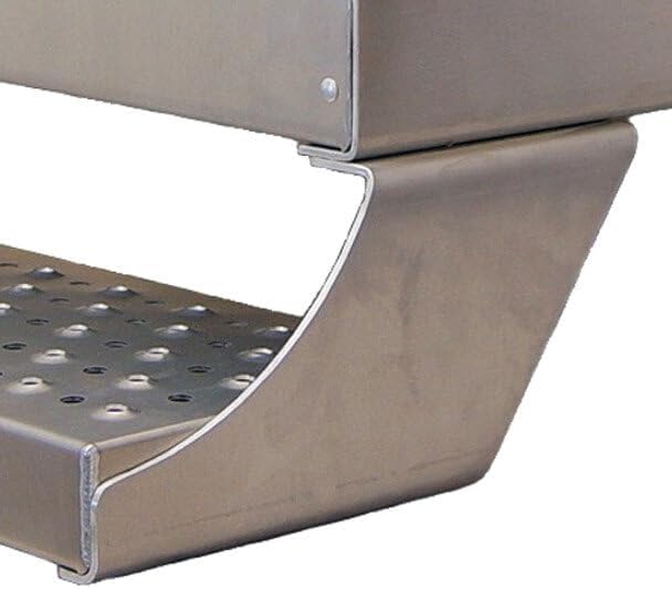 Technical Precision Replacement for Freightliner FLD120 SBA Year 1989 Aluminum Lower Step Brackets