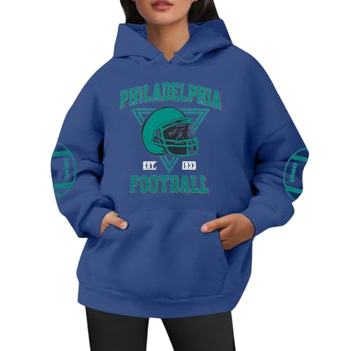 Sweat à capuche de football femme idéal pour les jours de match