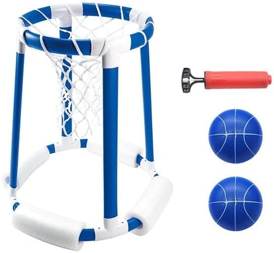 Water Basketball Game for Pool Play - Includes Floating Hoop