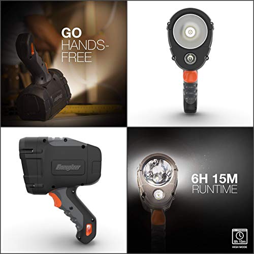 Lanterna de LED ENERGIZER HC-600, IPX4 resistente à água, super brilhante de LED Spotlight, resisten