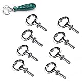 Legacy Woodturning, Bottle Opener Project Kit - Chrome Finish, 8 Pack