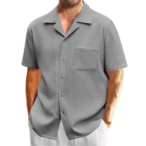 Polo à manches courtes pour homme col graphique vacances d'été