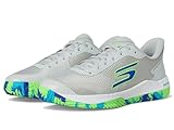 Skechers Men's Pickleball Viper Court Pro 2.0 Sneaker, Gray, 9.5 Medium