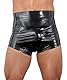 Latex Herren Late X Herren Tanga, Schwarz, L EU