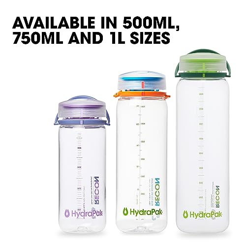Gourde Hydrapak Recon vert bouteille eau réutilisable rando camping