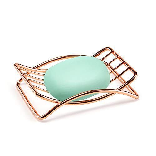 Saboneteira, 12.8cm, Rosé Gold, Arthi