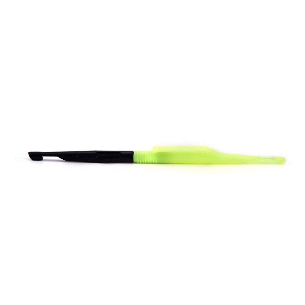 ECSiNG Lot 20 Dégorgeoirs Pêche Plastique Portable – Extracteurs Crochet Rouge & Vert, Outil Indispensable Pour Pêcheurs