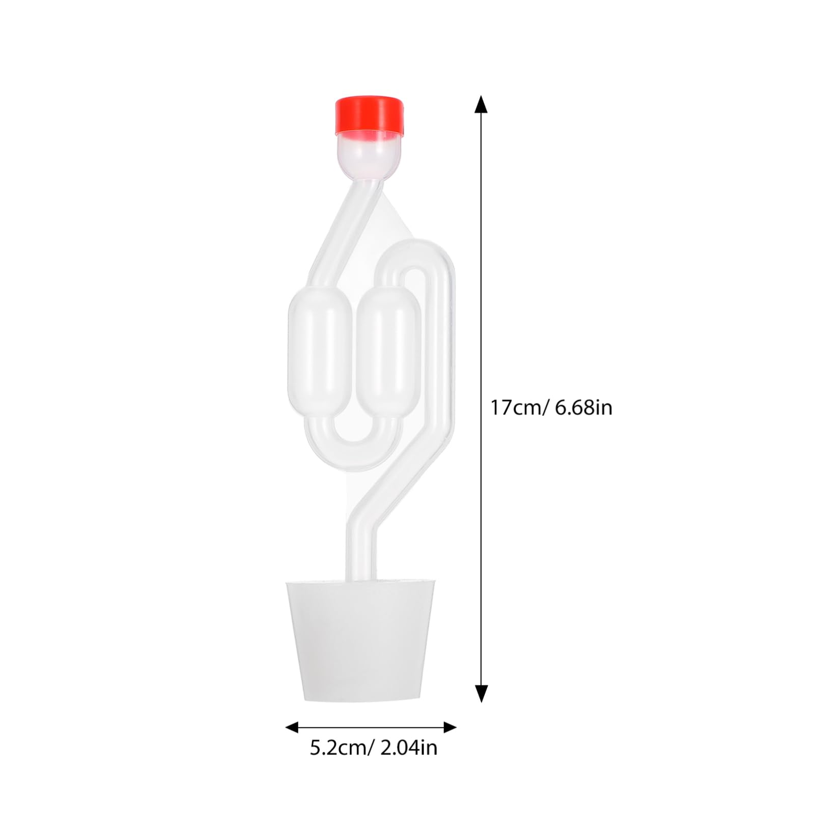 CIYODO Brewing Set 3pcs S-shape Bubble Valves for Wine Beer Home Brew Accessory