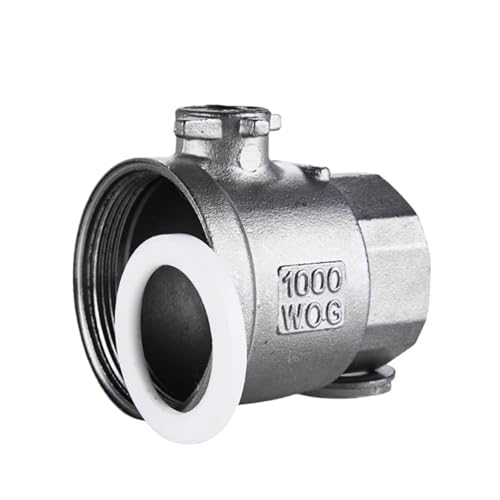 Válvula de agua BSP de acero inoxidable para tuberías y fontanería de 3/8 6
