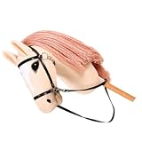 JSGHGDF Gioco di ruolo Equine Stick con Occhi Ricamati