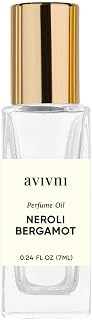 Avivni Neroli Bergamot - Unisex Luxury Fragrance Oil, Clean Ingredients Perfume RollOn (0.4oz - 12ml), Neroli (Orange Blossom), Sweet Orange, Bergamot, Travel Sized.