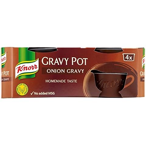 Knorr Onion Gravy Pot 4 x 28g Cover