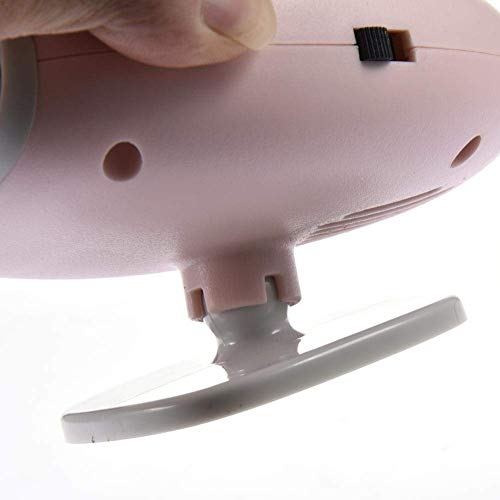 TOTMOX 12V 150W 2-in-1 Autowärme/Kühlung Heizlüfter, Zigarettenanzünderstecker Multri Funktion Lüfter Heizung Entfroster, Schwarz/Rosa