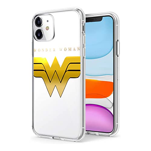 Xiadn Compatible With Iphone 11 Case, Cool Design Premium Soft Silicone Full-Body Protective Clear Case For Men/Women/Girl/Boy (Powerful-Wonder-Woman-6), (6.1 Inch) #TOP7