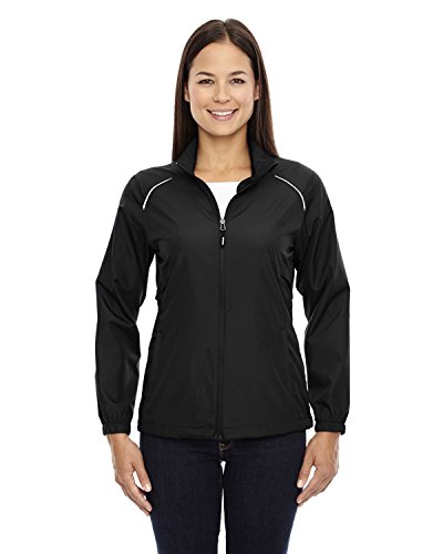 Ash City - Core 365 Core 365 Women's Motivate Unlined Lightweight Jacket, Black 703, Small