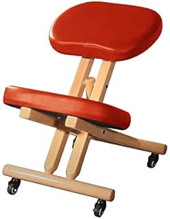 Master Massage Comfort Plus Wooden Kneeling Chair Prefect for Home, Office & Meditation