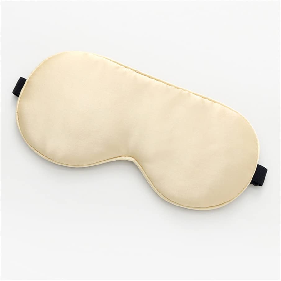 Silk Sleep Mask Super-Smooth Soft Eye Mask with Adjustable Strap Blindfold Perfect Blocks Light Blind fold A