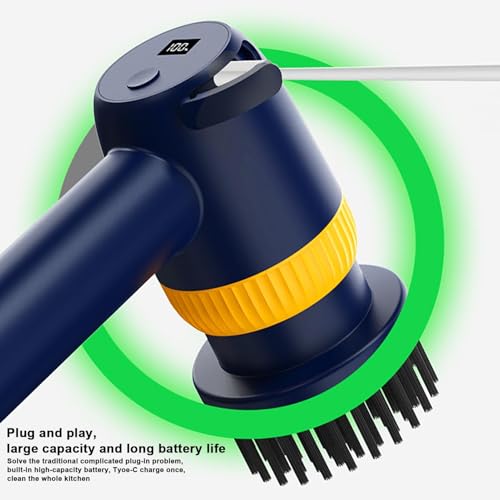 Brosse à vaisselle de cuisine électrique pour un plan de travail impeccable