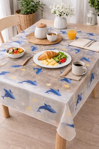 Image of ElastPro (45 cm X 5 m) Printed Shelf Liners for Kitchen Shelves, Drawer Mat, Shelf Liner, Fridge Mats, Kitchen Cabinet Drawer Mat Liner(Fish Print)