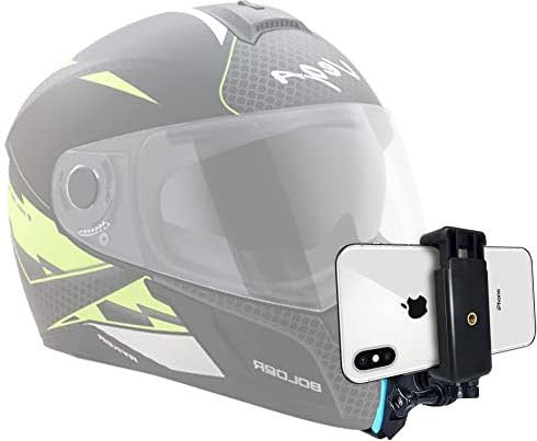 Adofys Fixing Bracket Motorcycle Helmet Chin Mount Holder Integrated Helmet Belt Accessory Compatible with Yi, DJI Osmo GoPro Hero 8/7/6/5/4/3 & Other Action Camera (B08C7XZ722) Amazon Price History, Amazon Price Tracker