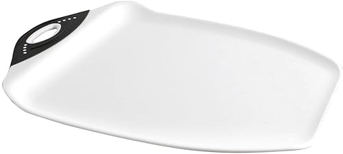 Miniatura 3 de Dexas Tablas de cortar Chop & Scoop - 11 x 15, 6.5 x 10.5 y 9.5 x 13 pulgadas, color blanco con mango negro