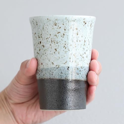 Asayu Japan Tweekleurige Theemok - Japans Keramiek, 200 ml - Traditioneel & Modern Theekopje voor Matcha, Thee en Koffie - Stevig, Stijlvol en Vaatwasserbestendig (Wit & Zwart) - Afbeelding 2