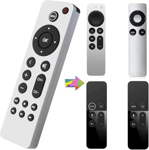 Replacement Remote for Apple TV 4K Remote/Gen 1 2 3 4