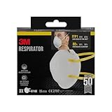 3M 8710 Cup Shaped Particulate Respirator - Yellow (3-Piece) - Image 4