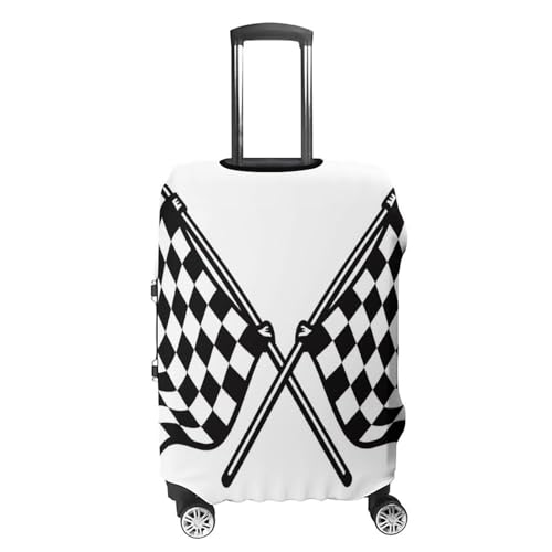 Housse de protection pour valise style drapeau de course pour vos vacances