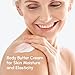 MAREE Moisturizer Body Butter Mousse - Whipped Body Butter for Women Smell Good - Facial Moisturizer for Dry Skin - Face Hand Body Cream for Women & Men with Marine Collagen, Shea Butter & Argan Oil