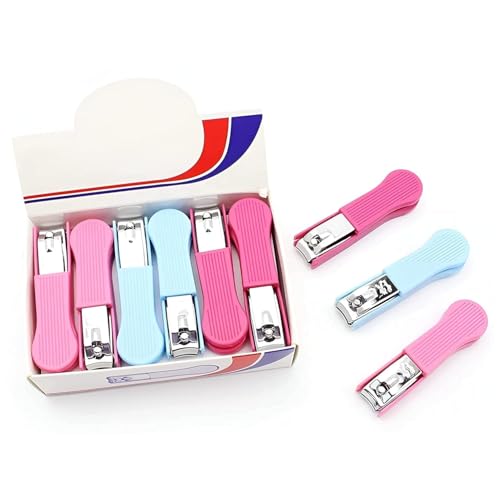 Image of Original Bell Nail Cutter Clipper Set of 2 | Sharp Stainless Steel Nail Clippers | Made in Korea for Fingernails & Toenails