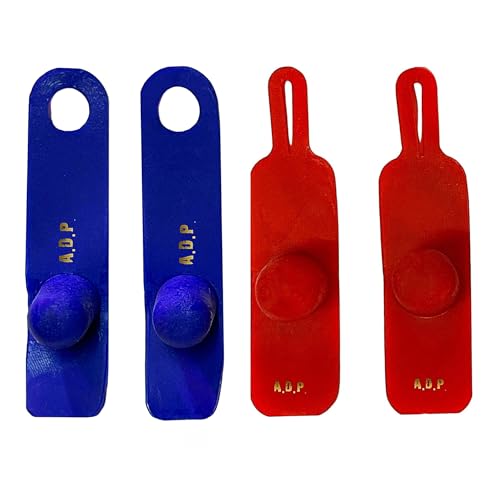 Red & Blue Color Rooster Booster Chicken Mitts