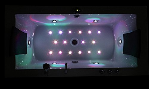 Jet-line-Banera-de-hidromasaje-Whirlpool-Villa-Eugenie-II-iluminacion-LED-en-Cada-Boquilla-SPA-Cuarto-de-bano