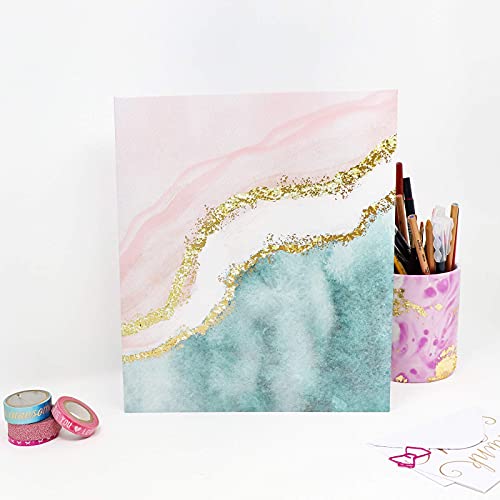 Bloom Daily Planners 3-Ring Fashion Binder (10" X 11.5”) - 1 Inch Ring - Daydream Believer #TOP6