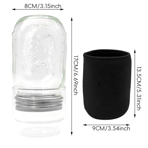 Kit de germoir à large ouverture pour graines germées maison en cuisine